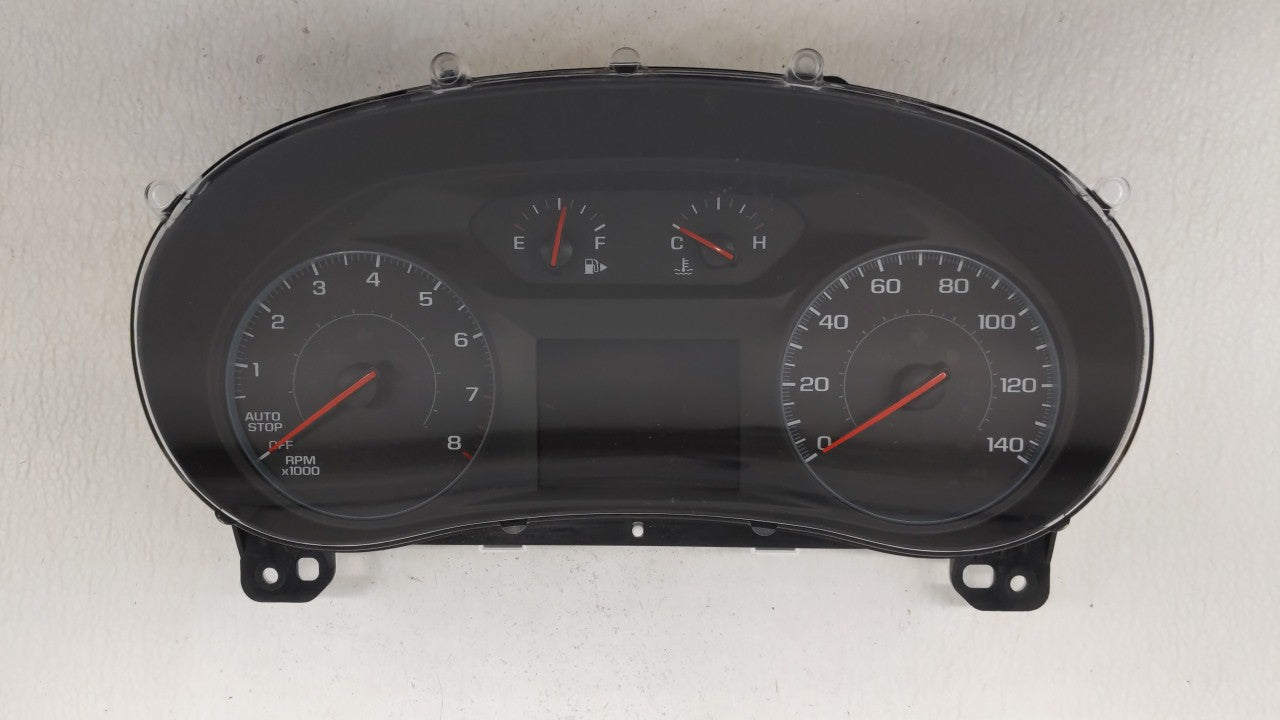 2017-2018 Chevrolet Malibu Instrument Cluster Speedometer Gauges P/N:84356877 84128302 Fits 2017 2018 OEM Used Auto Parts - Oemusedautoparts1.com