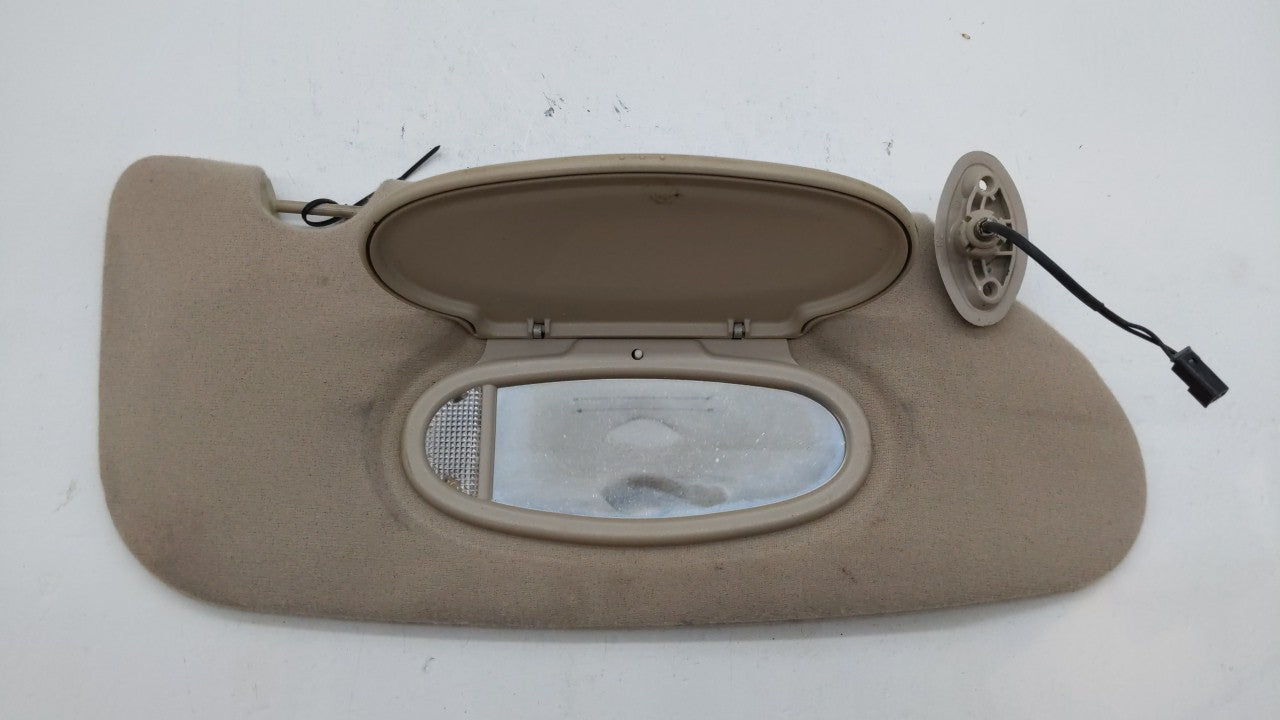 2002 Chrysler Pt Cruiser Sun Visor Shade Replacement Passenger Right Mirror Fits OEM Used Auto Parts - Oemusedautoparts1.com