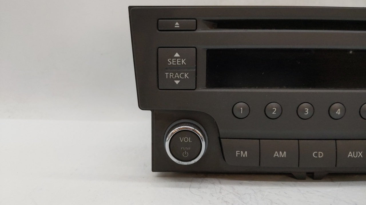 2013-2014 Nissan Sentra Radio AM FM Cd Player Receiver Replacement P/N:28185-3RA2A 28185-3RA2B Fits 2013 2014 OEM Used Auto Parts - Oemusedautoparts1.com