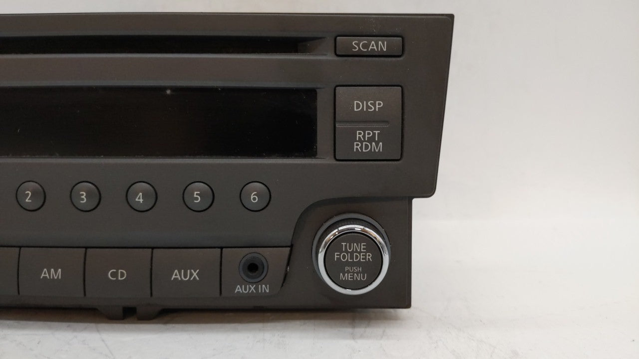 2013-2014 Nissan Sentra Radio AM FM Cd Player Receiver Replacement P/N:28185-3RA2A 28185-3RA2B Fits 2013 2014 OEM Used Auto Parts - Oemusedautoparts1.com