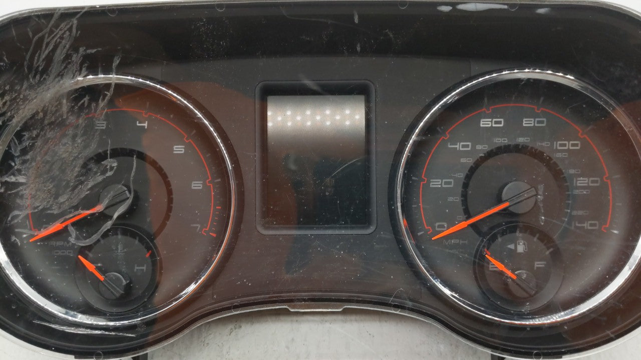 2012 Dodge Charger Instrument Cluster Speedometer Gauges P/N:P56046416AI Fits OEM Used Auto Parts - Oemusedautoparts1.com