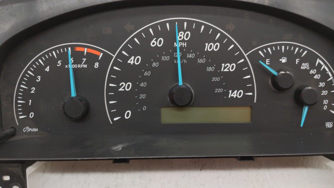 2013-2014 Toyota Camry Instrument Cluster Speedometer Gauges P/N:83800-0X630-00 83800-0X620-00 Fits 2013 2014 OEM Used Auto Parts - Oemusedautoparts1.com