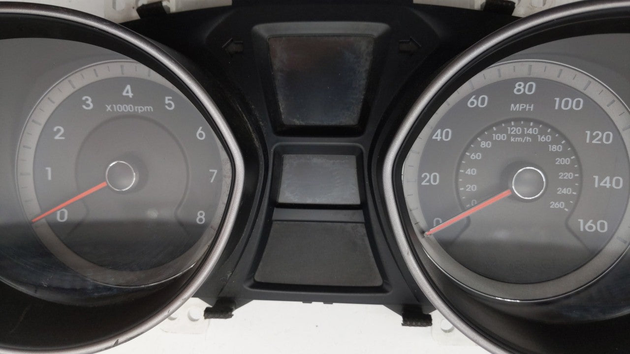 2013-2015 Hyundai Elantra Gt Instrument Cluster Speedometer Gauges P/N:94053-A5511 94053-A5510 Fits 2013 2014 2015 OEM Used Auto Parts - Oemusedautoparts1.com