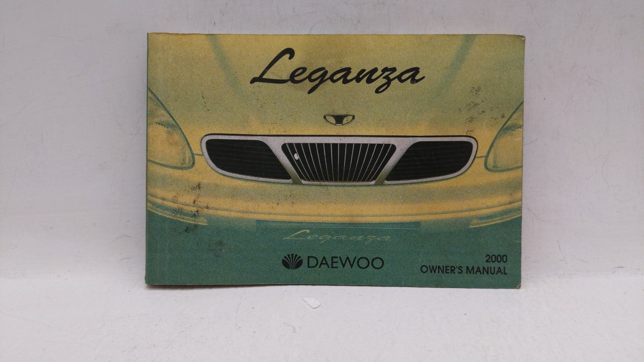2000 Daewoo Leganza Owners Manual Book Guide OEM Used Auto Parts - Oemusedautoparts1.com