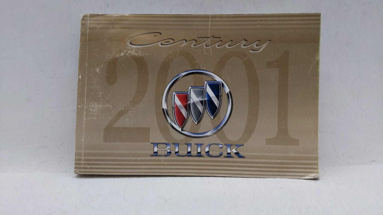 2001 Buick Century Owners Manual Book Guide OEM Used Auto Parts - Oemusedautoparts1.com