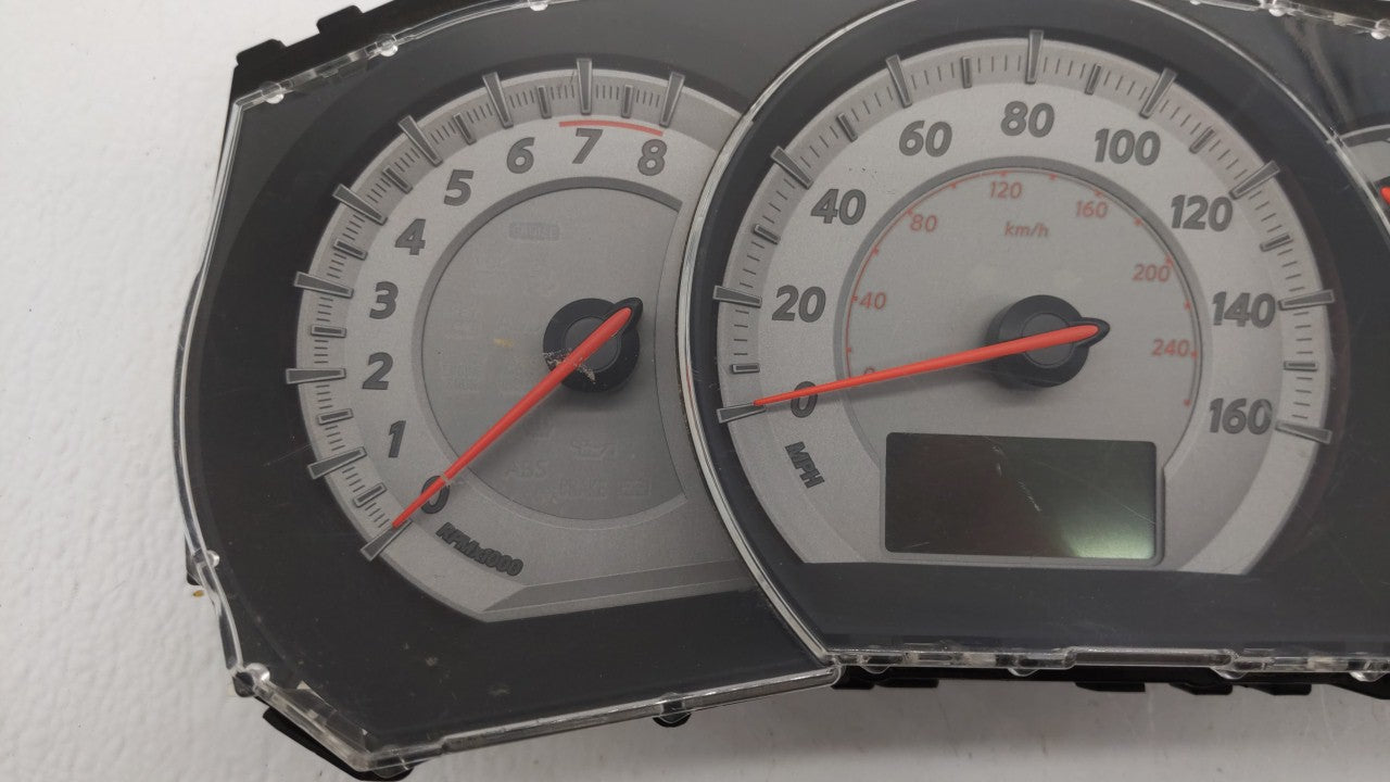 2009 Nissan Murano Instrument Cluster Speedometer Gauges P/N:TA 1AA0B Fits OEM Used Auto Parts - Oemusedautoparts1.com