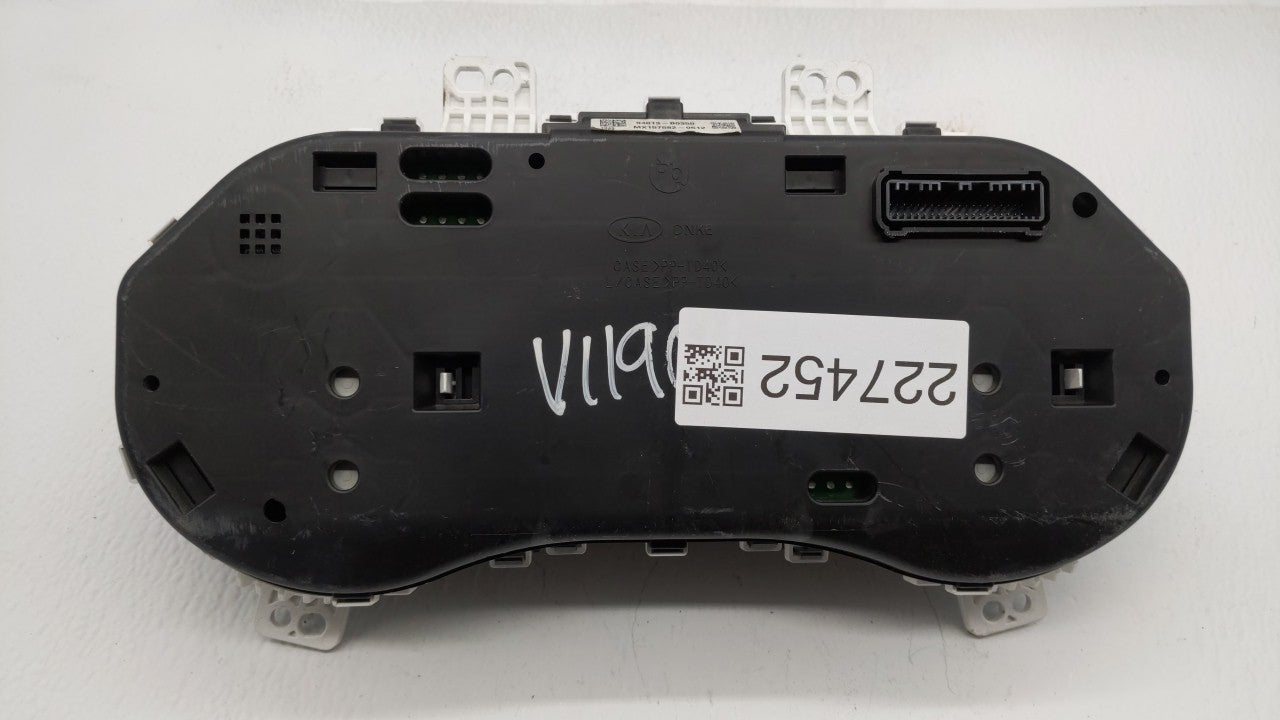 2018 Kia Forte Instrument Cluster Speedometer Gauges P/N:94013-B0350 Fits OEM Used Auto Parts - Oemusedautoparts1.com