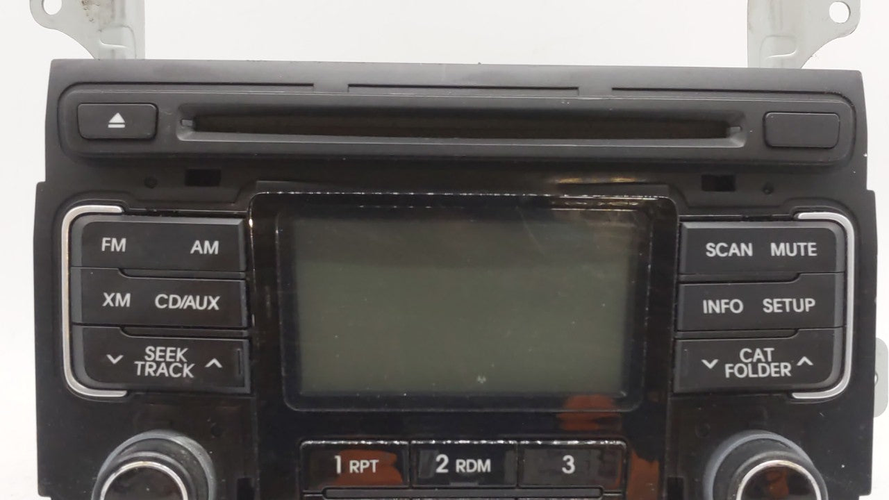 2011 Hyundai Sonata Radio AM FM Cd Player Receiver Replacement P/N:96180-3Q000 961803Q000 Fits OEM Used Auto Parts - Oemusedautoparts1.com