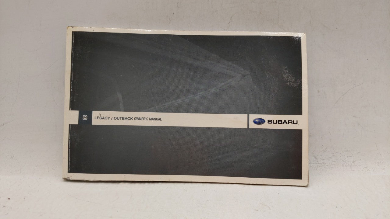 2009 Subaru Legacy Owners Manual Book Guide OEM Used Auto Parts - Oemusedautoparts1.com