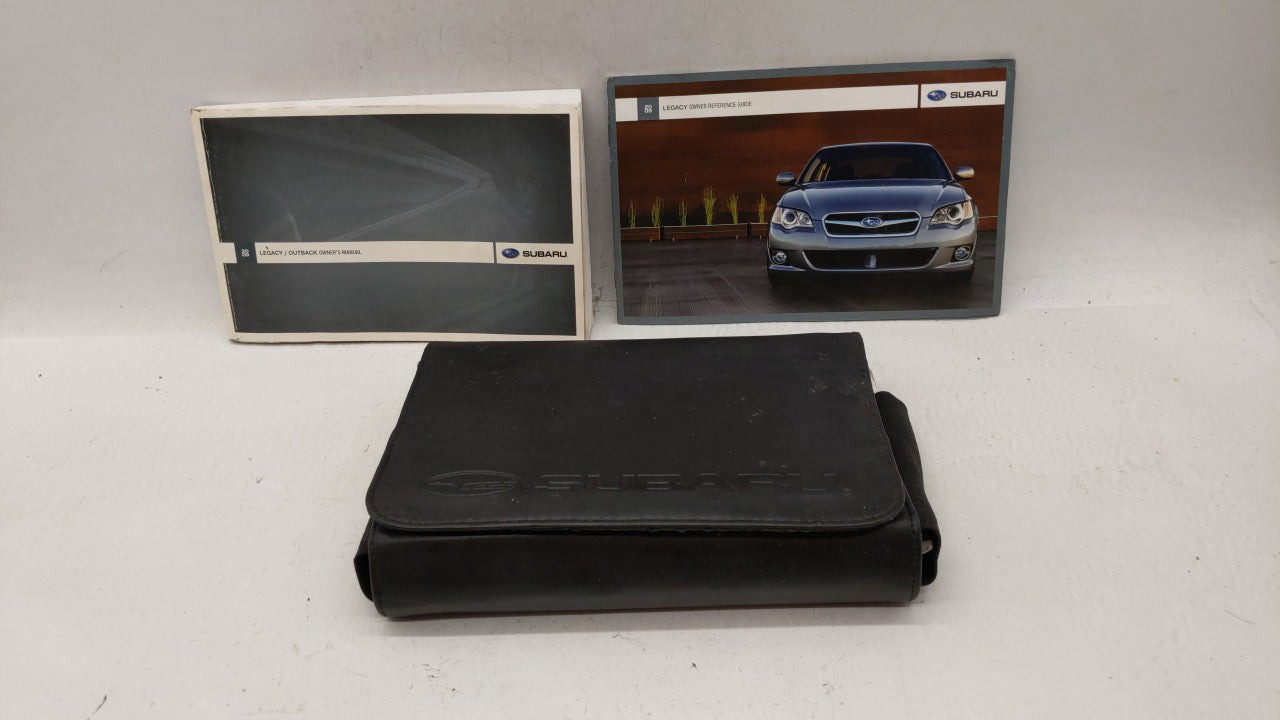 2009 Subaru Legacy Owners Manual Book Guide OEM Used Auto Parts - Oemusedautoparts1.com