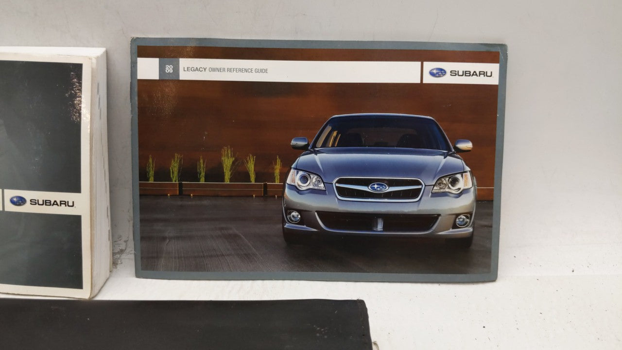 2009 Subaru Legacy Owners Manual Book Guide OEM Used Auto Parts - Oemusedautoparts1.com