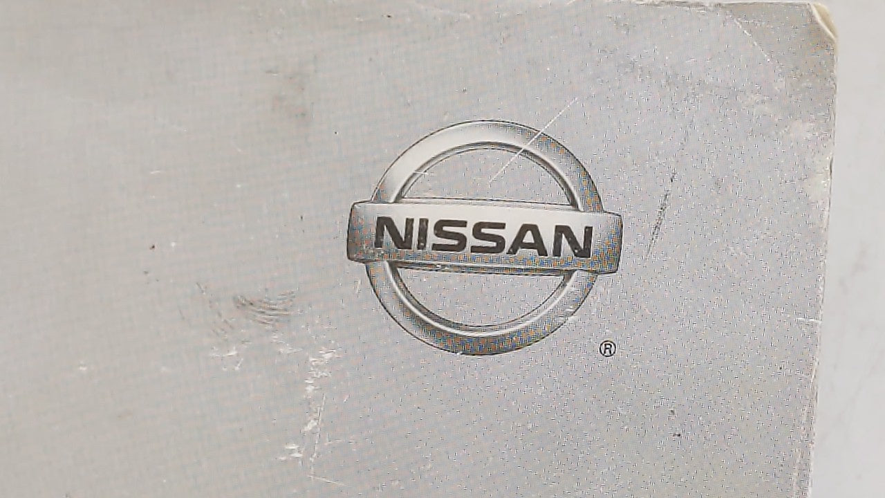 2008 Nissan Rogue Owners Manual Book Guide OEM Used Auto Parts - Oemusedautoparts1.com