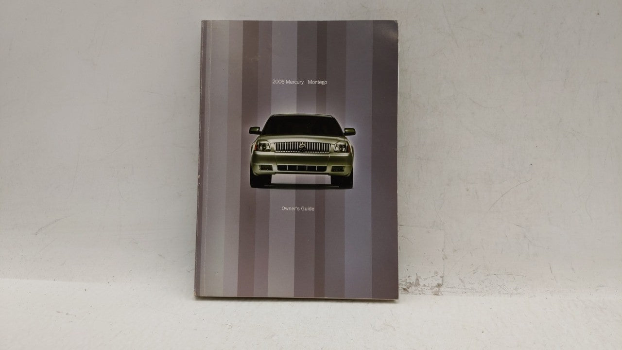 2006 Mercury Montego Owners Manual Book Guide OEM Used Auto Parts - Oemusedautoparts1.com