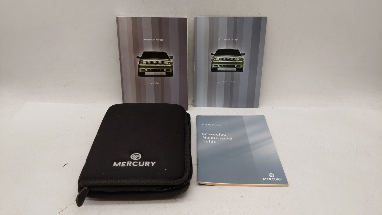 2006 Mercury Montego Owners Manual Book Guide OEM Used Auto Parts - Oemusedautoparts1.com