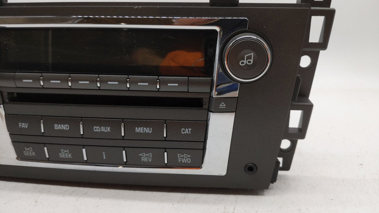 2008-2011 Cadillac Dts Radio AM FM Cd Player Receiver Replacement P/N:25818943 25849388 Fits 2008 2009 2010 2011 OEM Used Auto Parts - Oemusedautoparts1.com