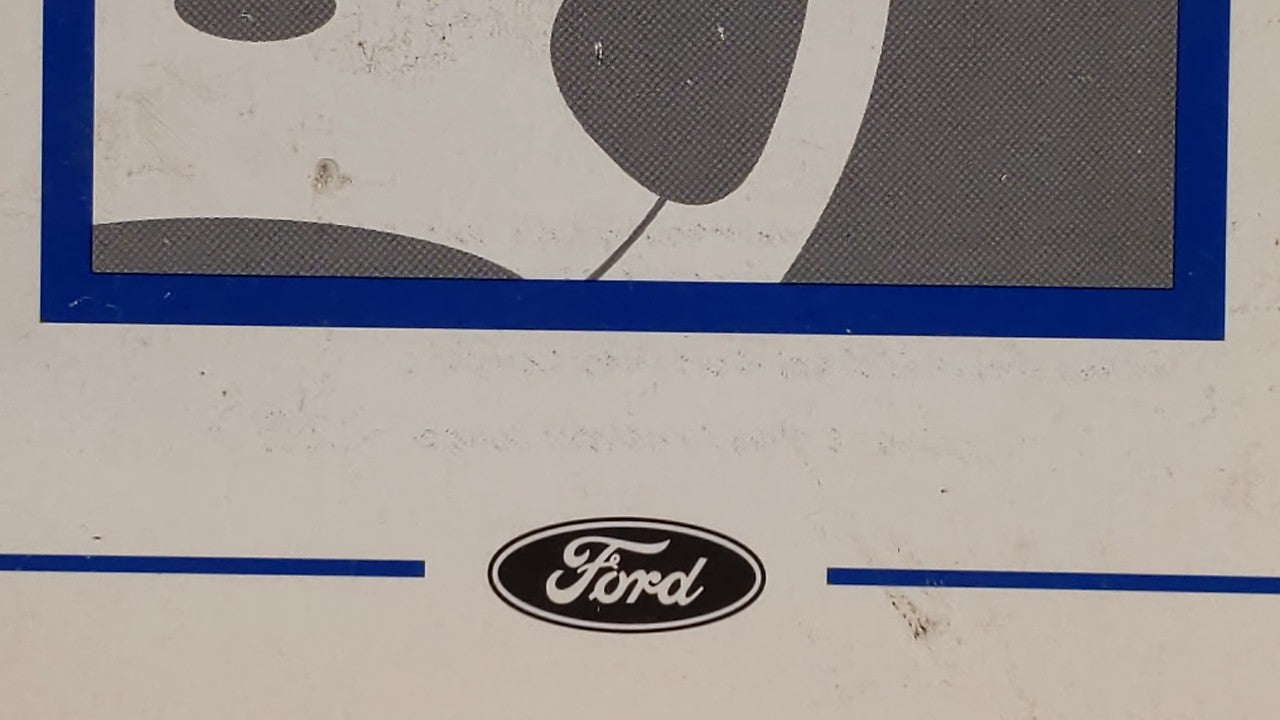 1997 Ford Escort Owners Manual Book Guide OEM Used Auto Parts - Oemusedautoparts1.com