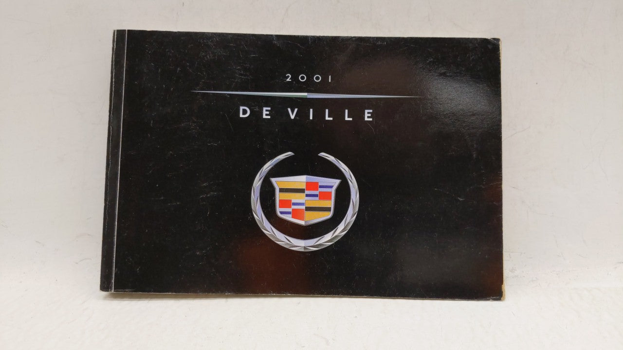 2001 Cadillac Deville Owners Manual Book Guide OEM Used Auto Parts - Oemusedautoparts1.com