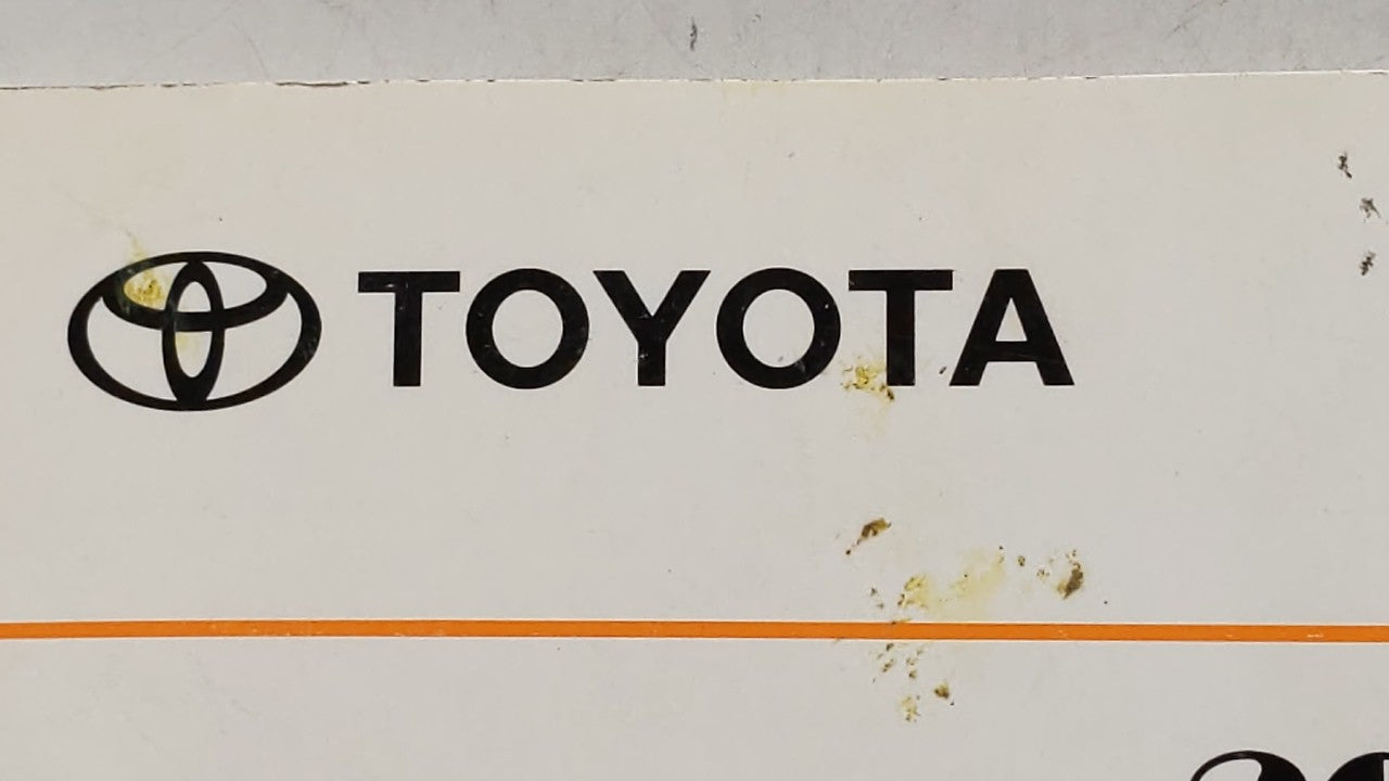 2003 Toyota Prius Owners Manual Book Guide OEM Used Auto Parts - Oemusedautoparts1.com