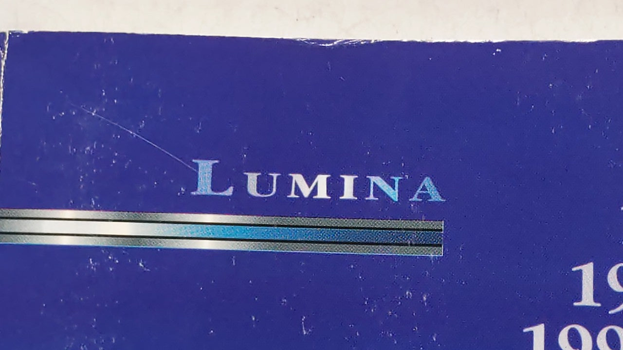 1997 Chevrolet Lumina Owners Manual Book Guide OEM Used Auto Parts - Oemusedautoparts1.com