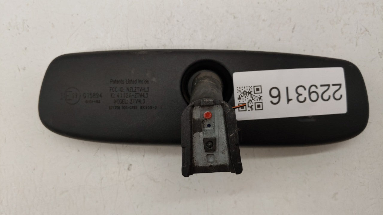 2003 Nissan Murano Interior Rear View Mirror Replacement OEM P/N:E11015894 Fits OEM Used Auto Parts - Oemusedautoparts1.com