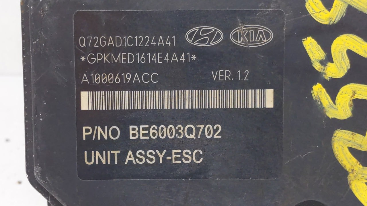 2015-2017 Hyundai Accent ABS Pump Control Module Replacement P/N:58920-1R460 Fits 2015 2016 2017 OEM Used Auto Parts - Oemusedautoparts1.com