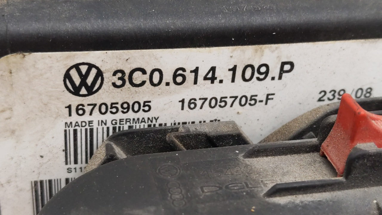 2009-2010 Volkswagen Passat ABS Pump Control Module Replacement P/N:3C0614109T 3C0.614.109.T Fits 2009 2010 OEM Used Auto Parts - Oemusedautoparts1.com