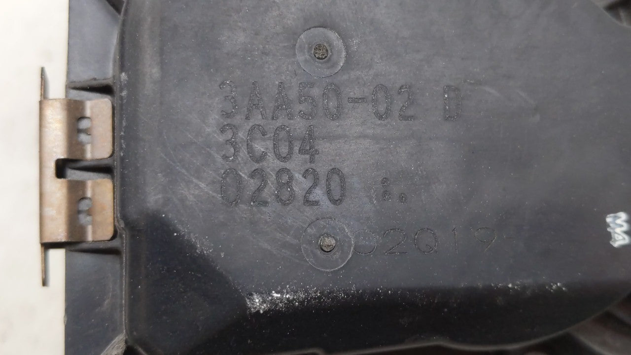 2012-2019 Nissan Versa Throttle Body P/N:3AA50-02 C 3AA50-02 F Fits 2012 2013 2014 2015 2016 2017 2018 2019 OEM Used Auto Parts - Oemusedautoparts1.com