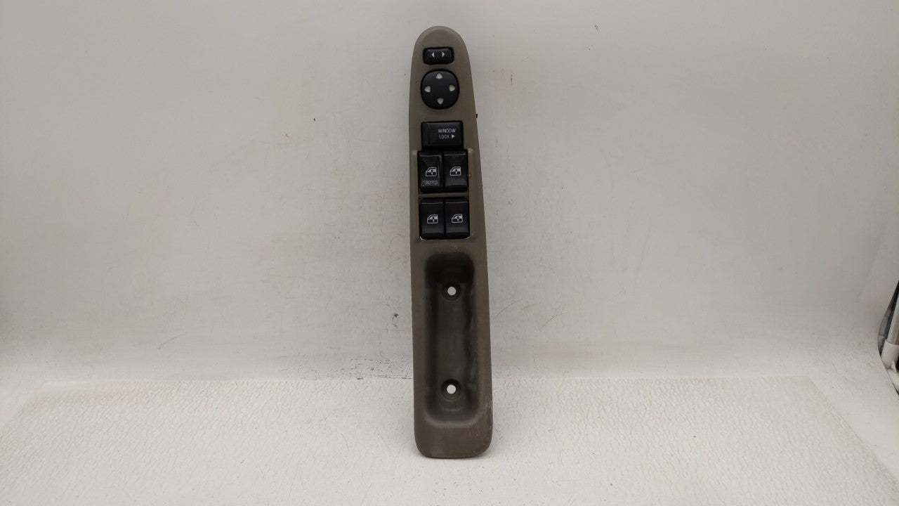 2000-2005 Chevrolet Impala Master Power Window Switch Replacement Driver Side Left P/N:10435215 Fits 2000 2001 2002 2003 2004 2005 OEM Used Auto Parts - Oemusedautoparts1.com