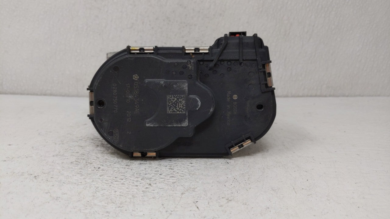 2011-2018 Dodge Charger Throttle Body P/N:05184349AB 05184349AE Fits 2011 2012 2013 2014 2015 2016 2017 2018 2019 OEM Used Auto Parts - Oemusedautoparts1.com