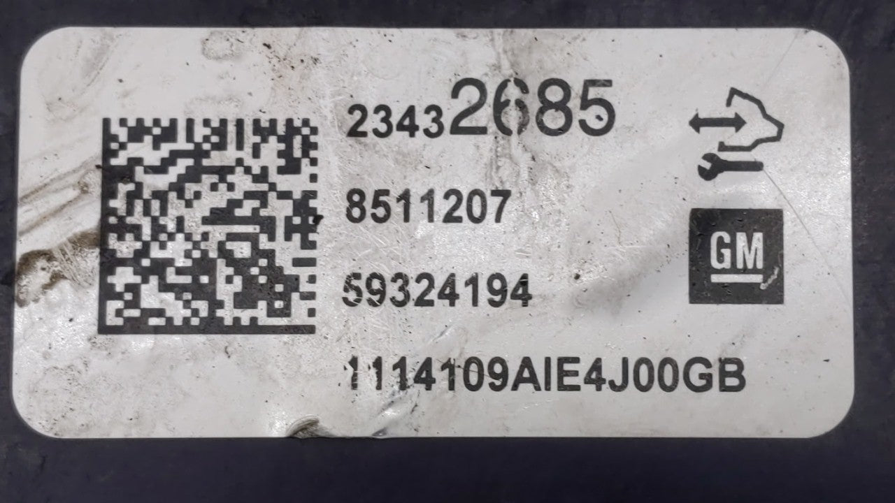 2014-2016 Chevrolet Impala ABS Pump Control Module Replacement P/N:23432685 23492832 Fits 2014 2015 2016 OEM Used Auto Parts - Oemusedautoparts1.com