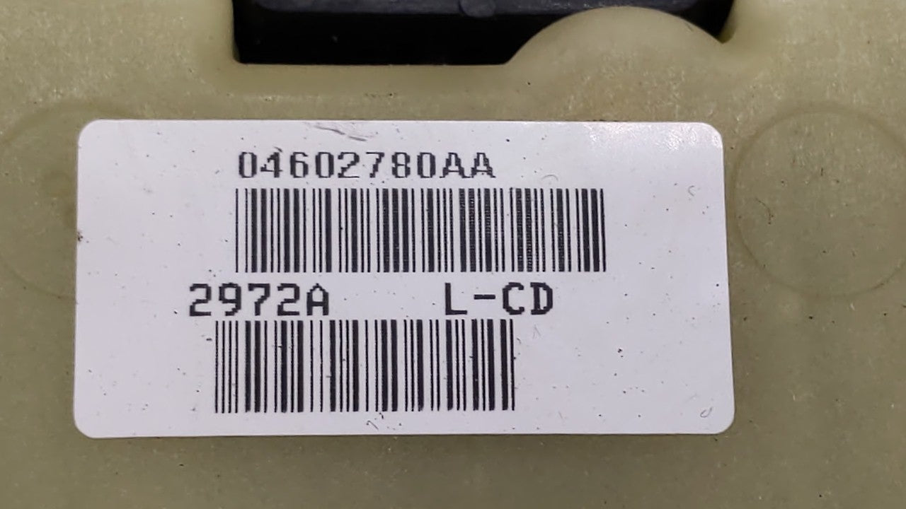 2006-2010 Jeep Grand Cherokee Master Power Window Switch Replacement Driver Side Left P/N:04602781AA 56040694AD Fits OEM Used Auto Parts - Oemusedautoparts1.com