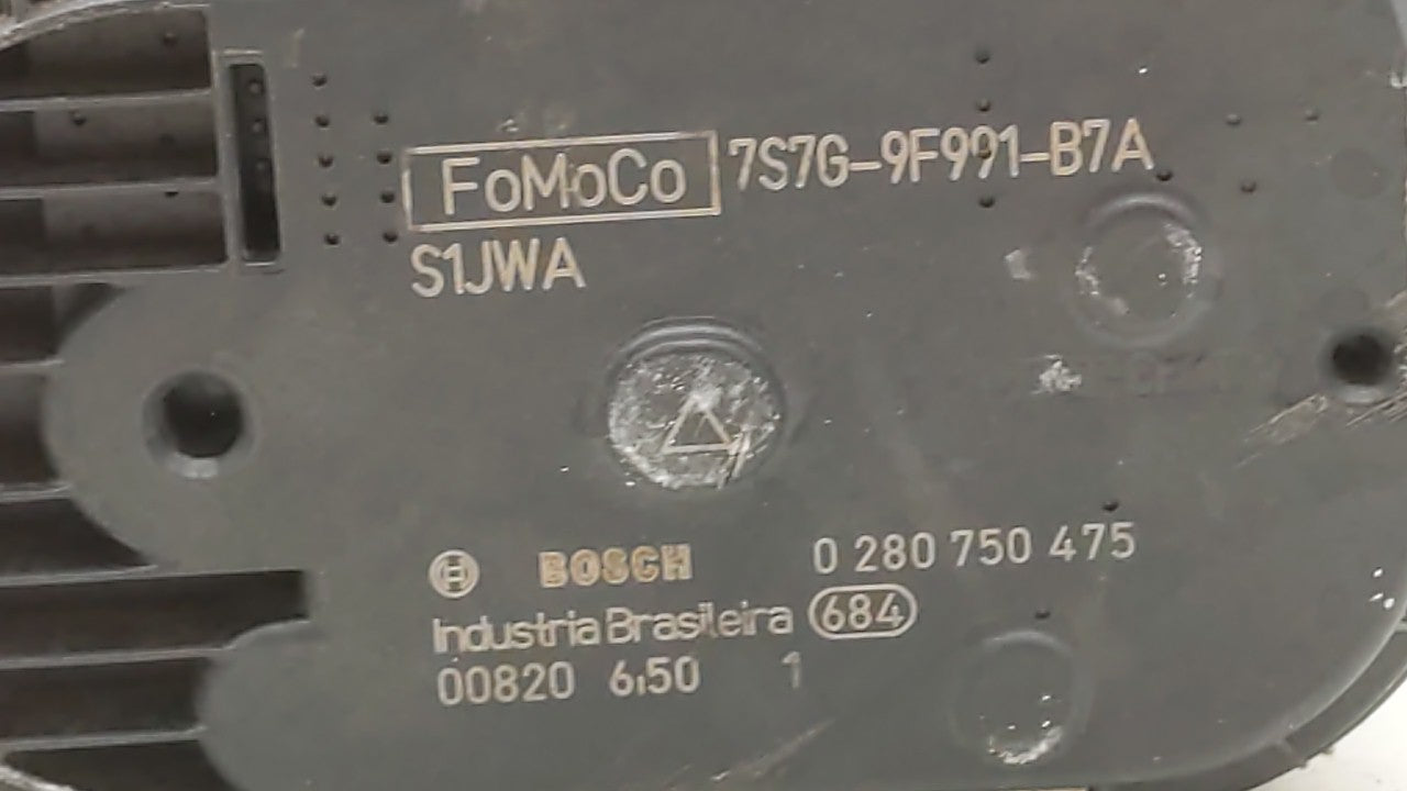 2011-2014 Ford Fiesta Throttle Body P/N:7S7G-9F991-BA 7S7G-9F991-B7A Fits 2011 2012 2013 2014 OEM Used Auto Parts - Oemusedautoparts1.com
