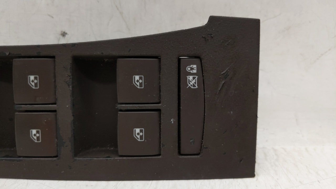 2012-2017 Chevrolet Equinox Master Power Window Switch Replacement Driver Side Left P/N:20956936 22923490 Fits OEM Used Auto Parts - Oemusedautoparts1.com