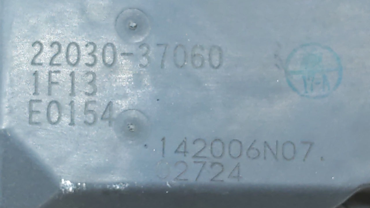 2010-2018 Toyota Prius Throttle Body P/N:22030-37060 Fits 2010 2011 2012 2013 2014 2015 2016 2017 2018 OEM Used Auto Parts - Oemusedautoparts1.com