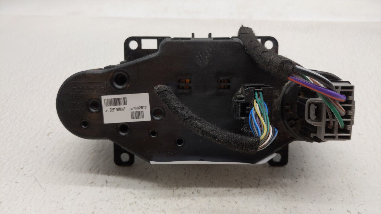 2014-2019 Ford Fiesta Climate Control Module Temperature AC/Heater Replacement P/N:D2BT-19980-AE D2BT 19980 AF Fits OEM Used Auto Parts - Oemusedautoparts1.com