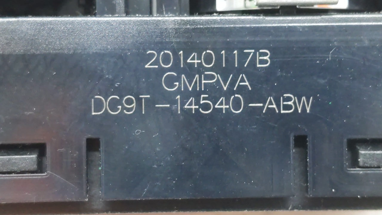 2013-2019 Ford Fusion Master Power Window Switch Replacement Driver Side Left P/N:DG1T-14540-ACW DG1T-14540-ABW Fits OEM Used Auto Parts - Oemusedautoparts1.com