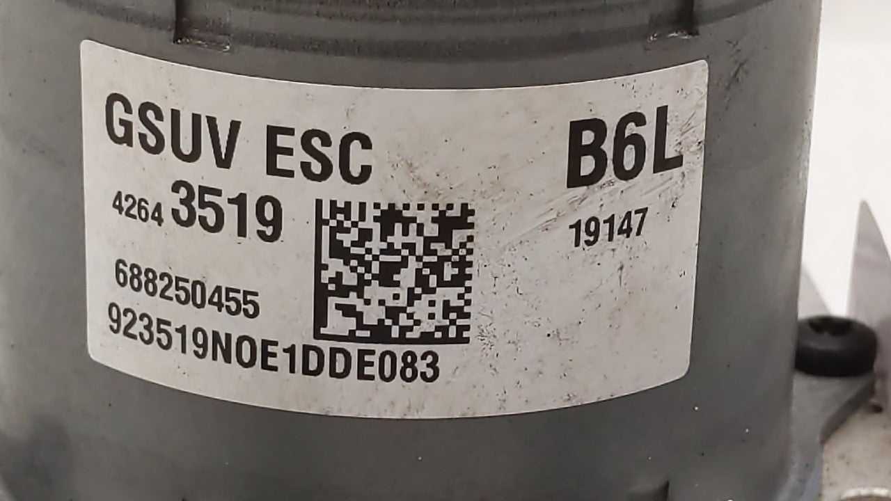 2017-2019 Buick Encore ABS Pump Control Module Replacement P/N:42643519 42520669 Fits 2017 2018 2019 OEM Used Auto Parts - Oemusedautoparts1.com