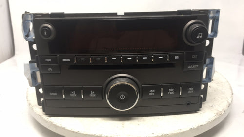 2009 Saturn Aura Radio AM FM Cd Player Receiver Replacement P/N:25833954 Fits OEM Used Auto Parts
