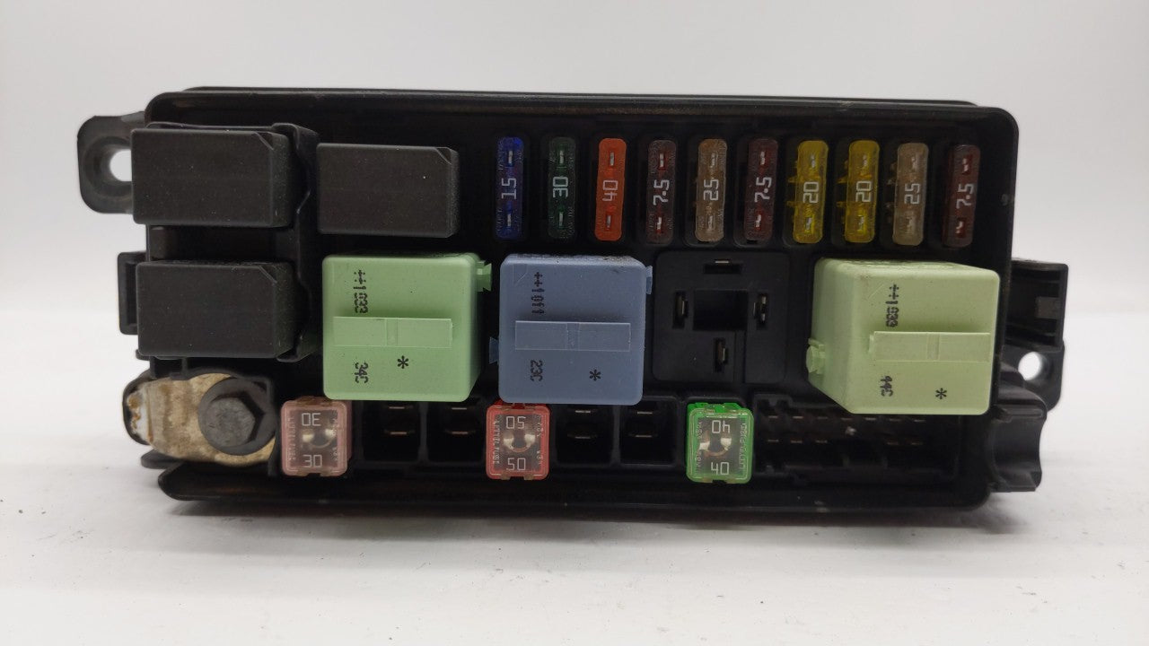 2010-2011 Mini Cooper Fusebox Fuse Box Panel Relay Module P/N:9213372 3455527 Fits 2010 2011 OEM Used Auto Parts - Oemusedautoparts1.com