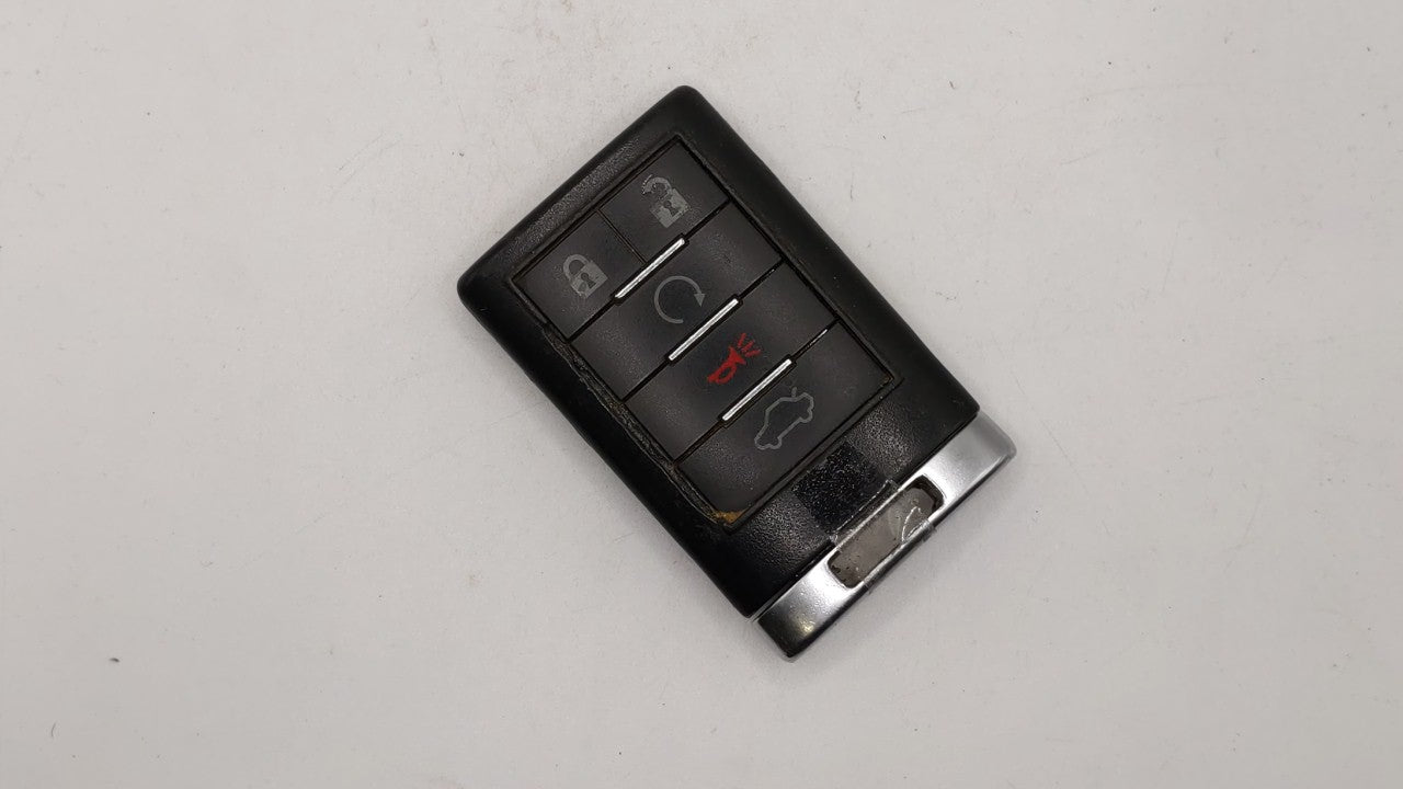 Cadillac Cts Keyless Entry Remote Fob OUC6000066 driver1 5 buttons - Oemusedautoparts1.com