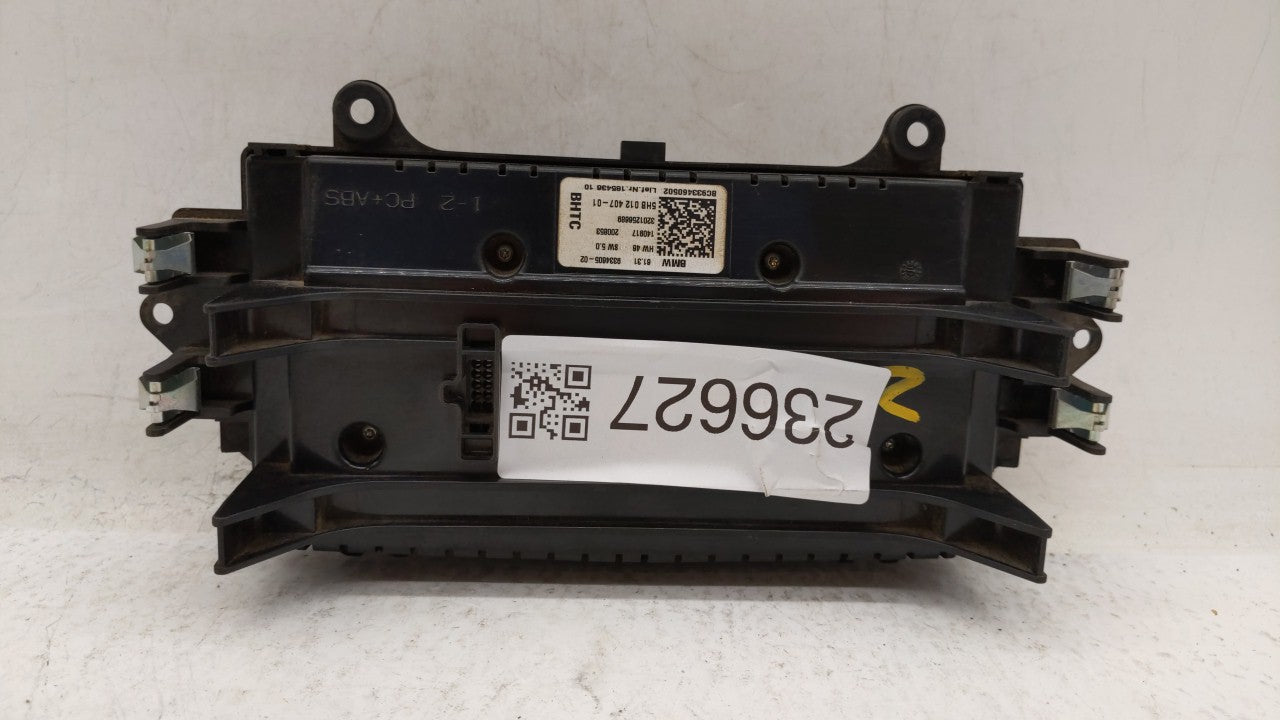 2018 Mini Cooper Countryman Climate Control Module Temperature AC/Heater Replacement P/N:20270621 Fits OEM Used Auto Parts - Oemusedautoparts1.com