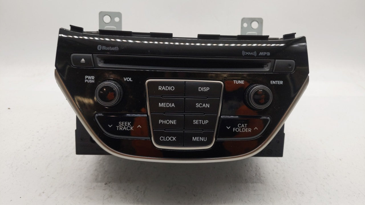 2016 Hyundai Genesis Radio AM FM Cd Player Receiver Replacement P/N:96170-2MAD0YHG Fits OEM Used Auto Parts - Oemusedautoparts1.com