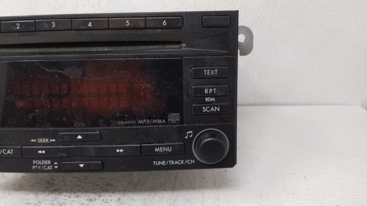 2012 Subaru Impreza Radio AM FM Cd Player Receiver Replacement P/N:86201FJ620 86201FJ600 Fits OEM Used Auto Parts - Oemusedautoparts1.com