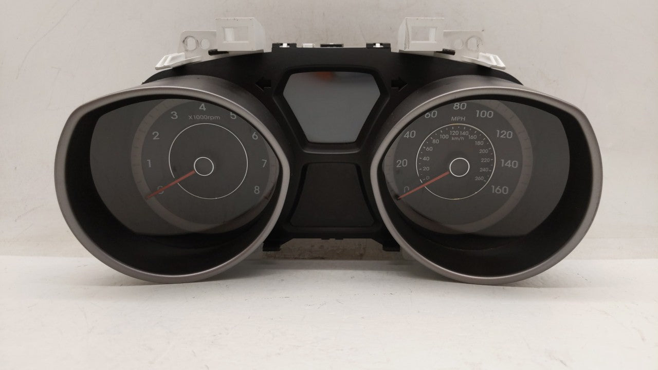 2013 Hyundai Elantra Instrument Cluster Speedometer Gauges P/N:94001-3X275 94001-3X520 Fits OEM Used Auto Parts - Oemusedautoparts1.com