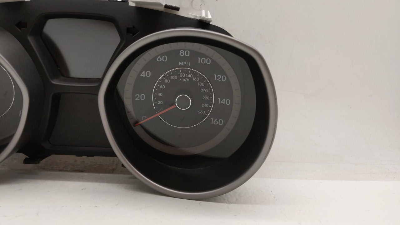 2013 Hyundai Elantra Instrument Cluster Speedometer Gauges P/N:94001-3X275 94001-3X520 Fits OEM Used Auto Parts - Oemusedautoparts1.com