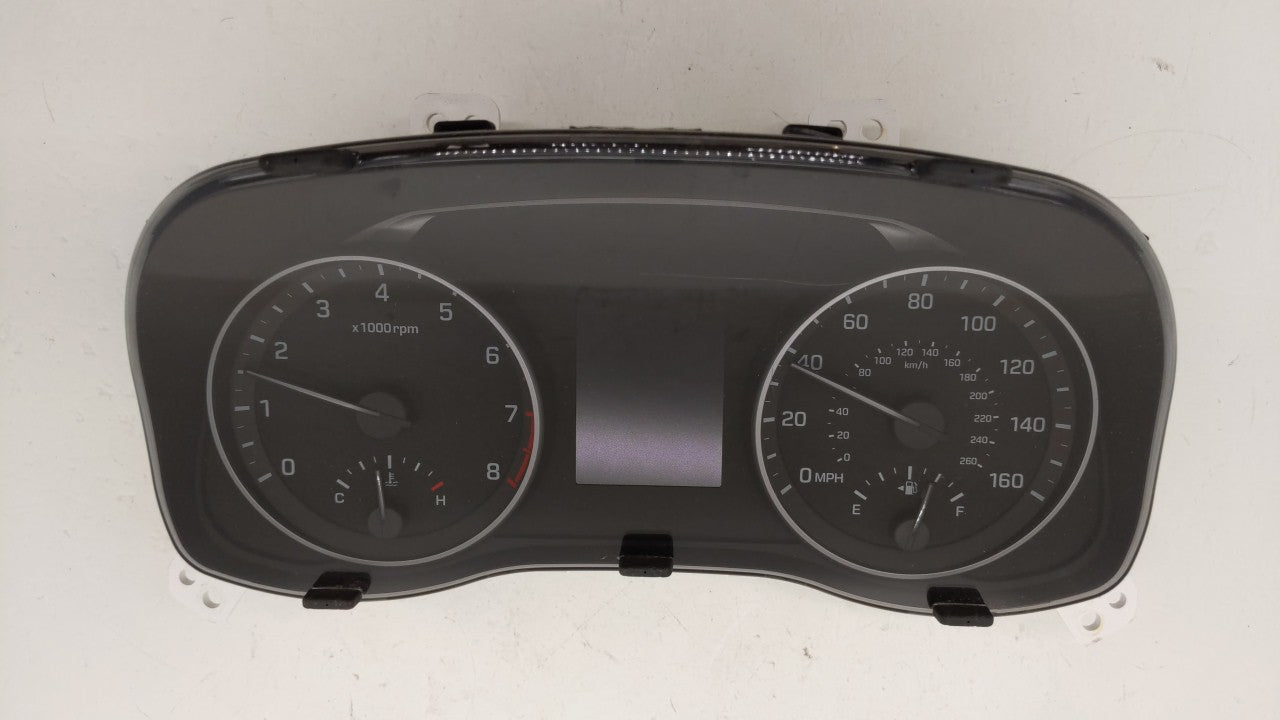 2017-2018 Hyundai Elantra Instrument Cluster Speedometer Gauges P/N:94001-F3011 94001-F3010 Fits 2017 2018 OEM Used Auto Parts - Oemusedautoparts1.com