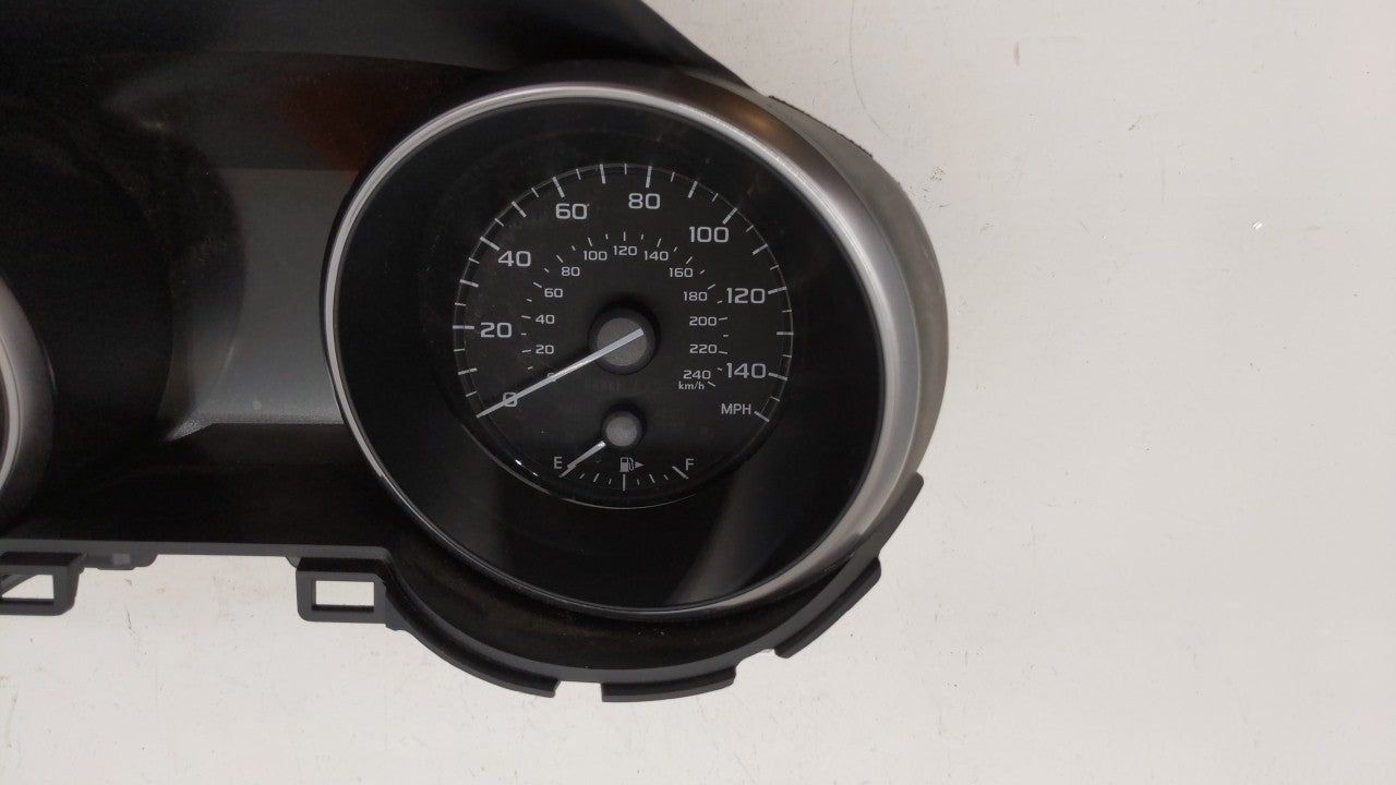 2017 Subaru Legacy Instrument Cluster Speedometer Gauges Fits OEM Used Auto Parts - Oemusedautoparts1.com