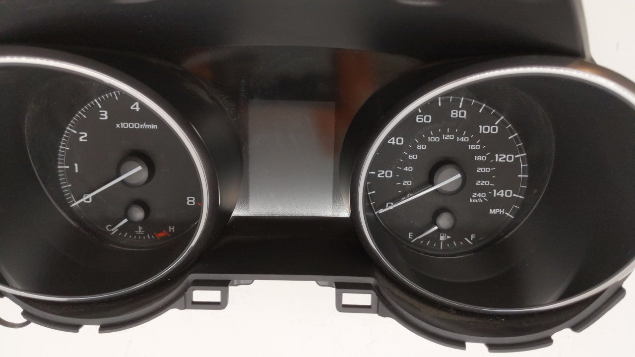 2017 Subaru Legacy Instrument Cluster Speedometer Gauges Fits OEM Used Auto Parts - Oemusedautoparts1.com