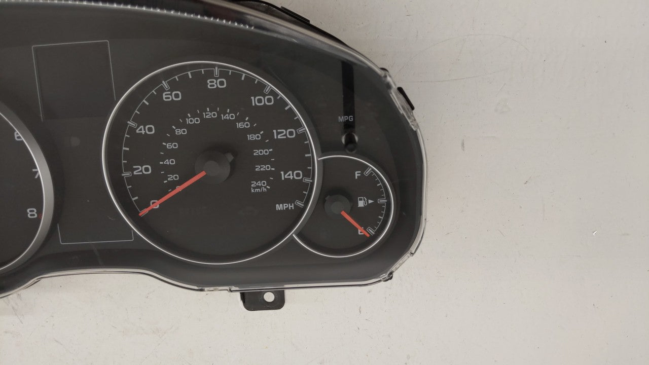 2013-2014 Subaru Legacy Instrument Cluster Speedometer Gauges P/N:85004AJ01A Fits 2013 2014 OEM Used Auto Parts - Oemusedautoparts1.com