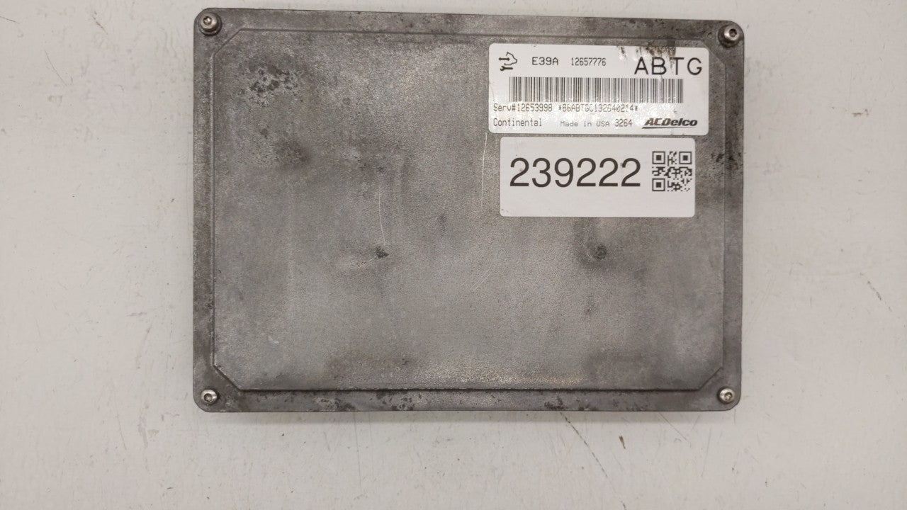 2013-2016 Chevrolet Traverse PCM Engine Computer ECU ECM PCU OEM P/N:12657781 12651807 Fits 2013 2014 2015 2016 OEM Used Auto Parts - Oemusedautoparts1.com